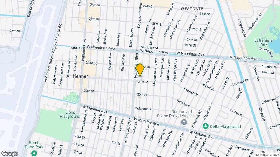 2105 Maine Ave Mapa y Detalles de la Ubicación