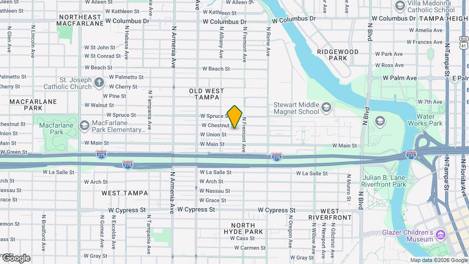 1919 W Union St Map and Location Details