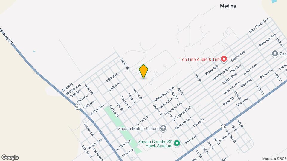 2300 Alamo St Map and Location Details