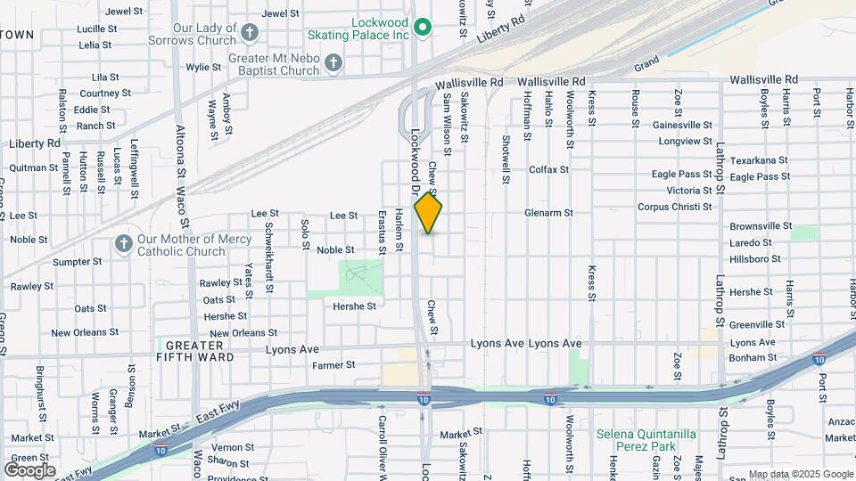 2115 Chew St Map and Location Details