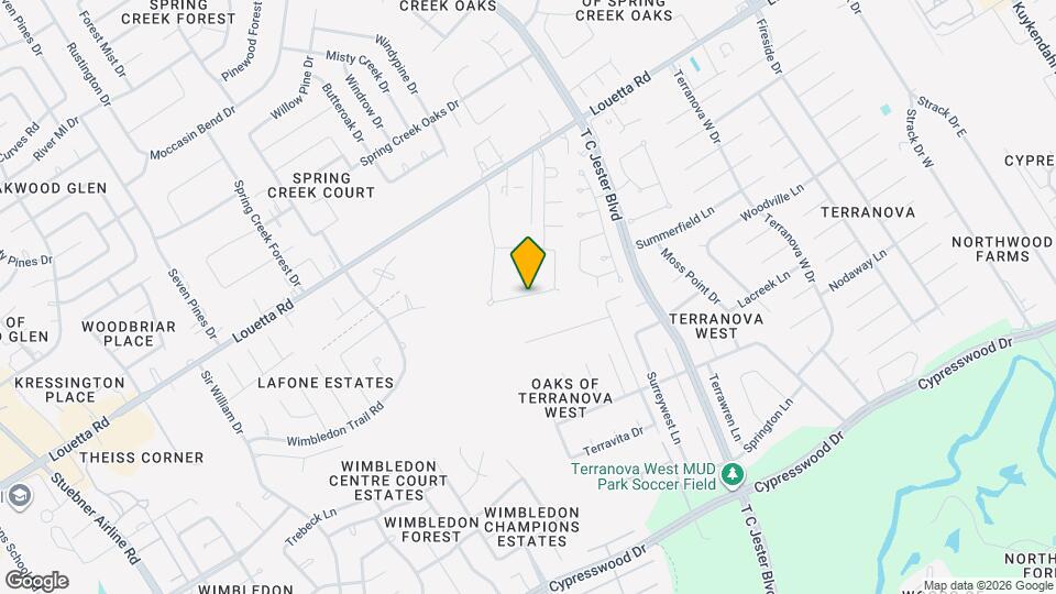 5835 Deleon Trail Dr Mapa y Detalles de la Ubicación