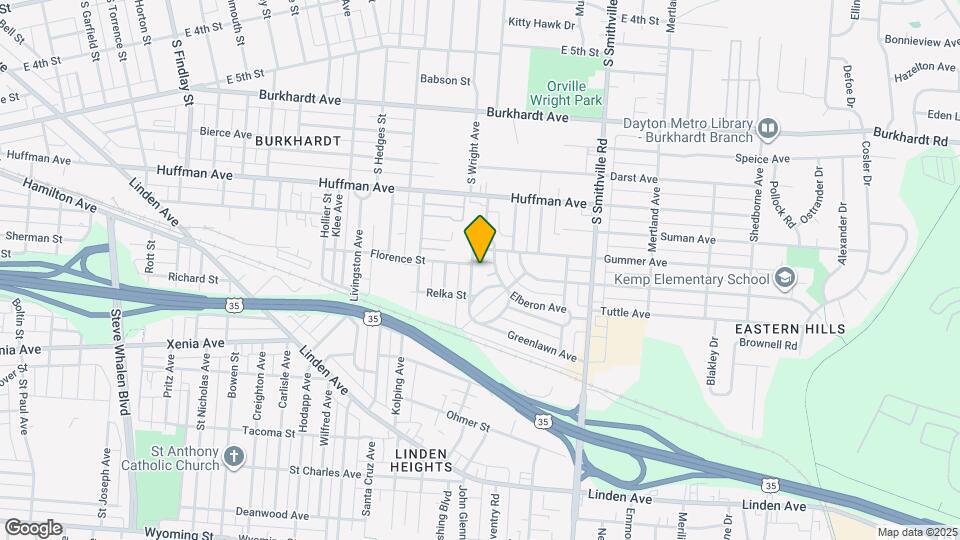 622 Greenlawn Ave Map and Location Details