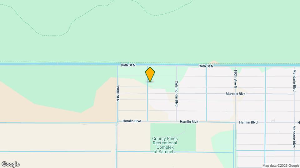 18713 92nd Ln N Mapa y Detalles de la Ubicación