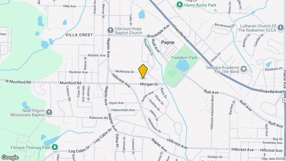 3519 Morgan Dr Map and Location Details