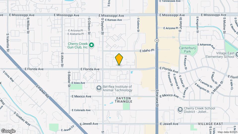 9934 E Carolina Cir, Unit 204 Map and Location Details