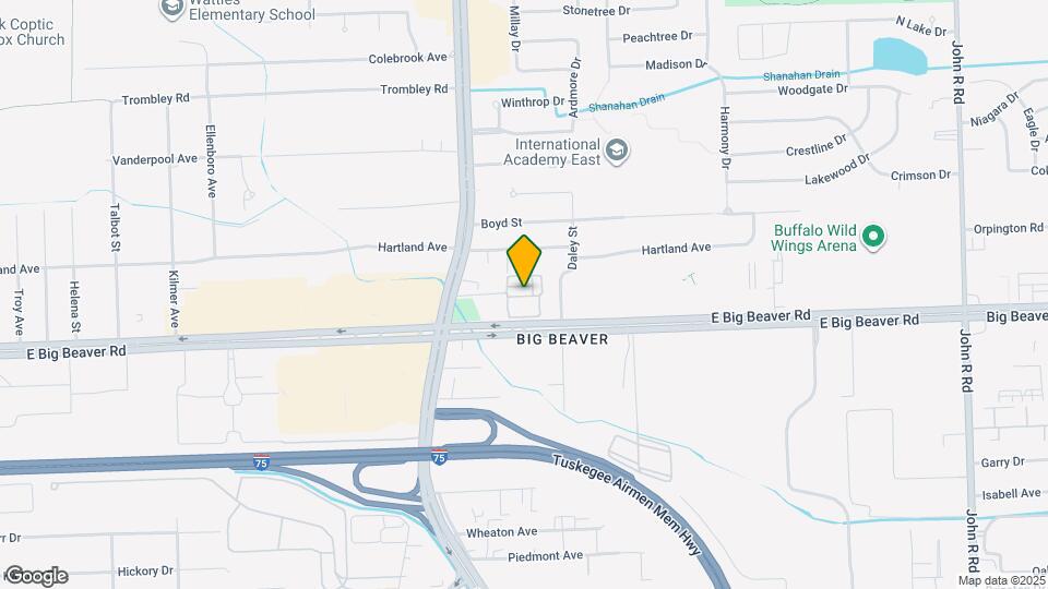 1139 Beaver Map and Location Details