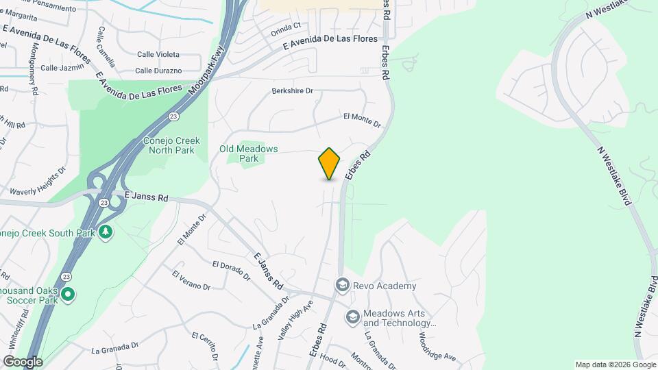 1657 Valley High Ave Map and Location Details