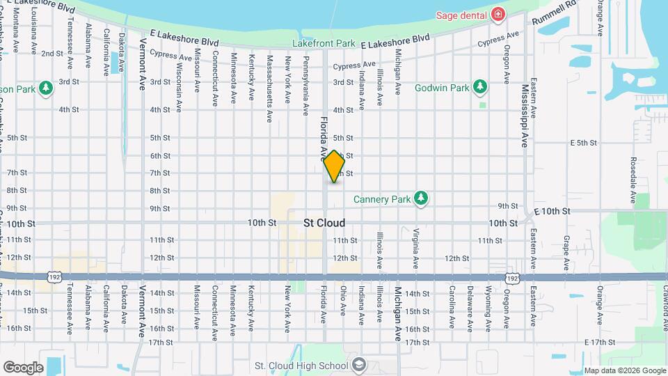 1012 8th St Map and Location Details