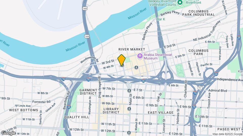 412 Delaware St Map and Location Details