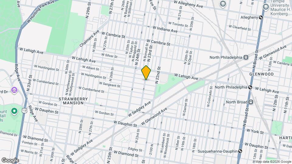 2611 N 23rd St Map and Location Details