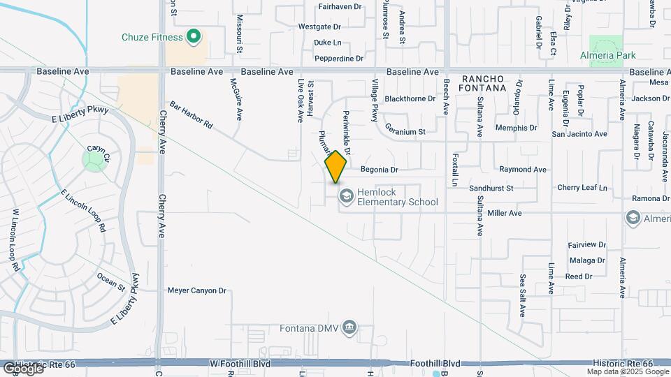 7634 Plumaria Dr Map and Location Details