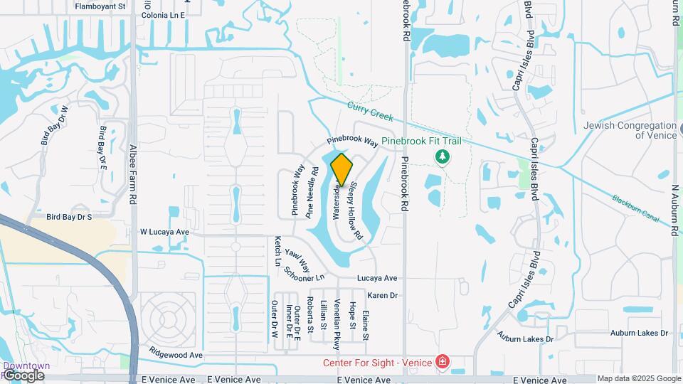 1238 Waterside Ln Map and Location Details