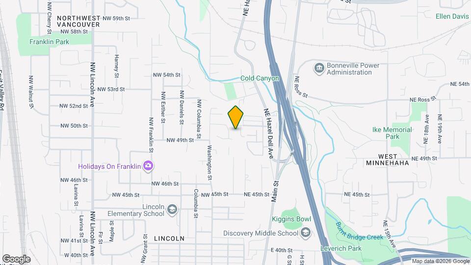 4916 NE 2nd Ct Map and Location Details