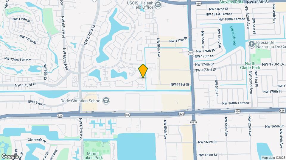 6018 NW 172nd Terrace Map and Location Details