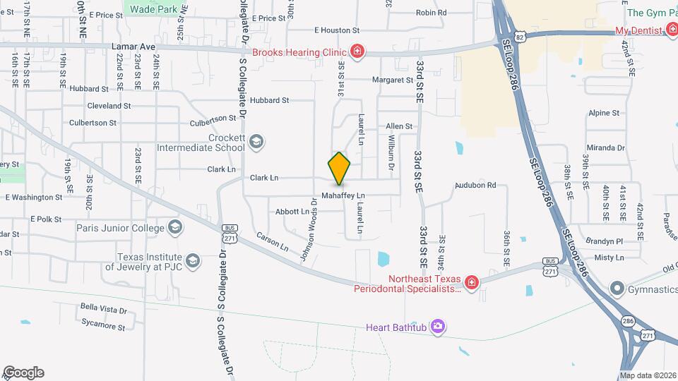 3095 Mahaffey Ln Map and Location Details