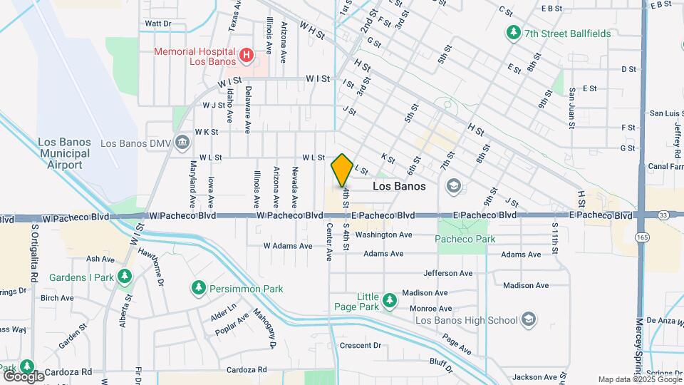 1253 4th St Map and Location Details