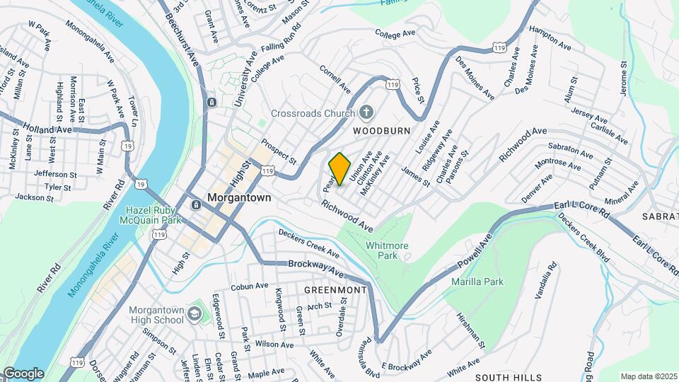 21 Marion St Map and Location Details