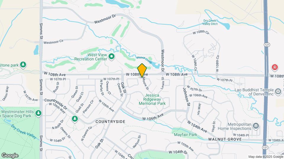 10795 Moore St Map and Location Details