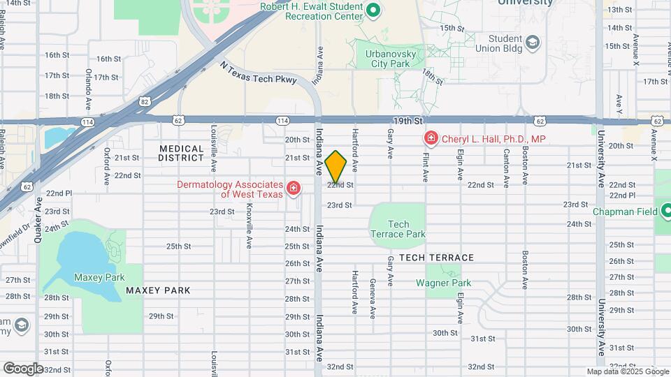 3313 22nd St Map and Location Details