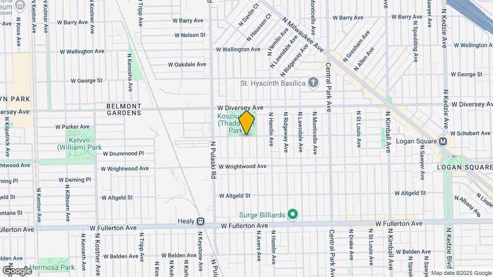 2657 N Springfield Ave Mapa y Detalles de la Ubicación