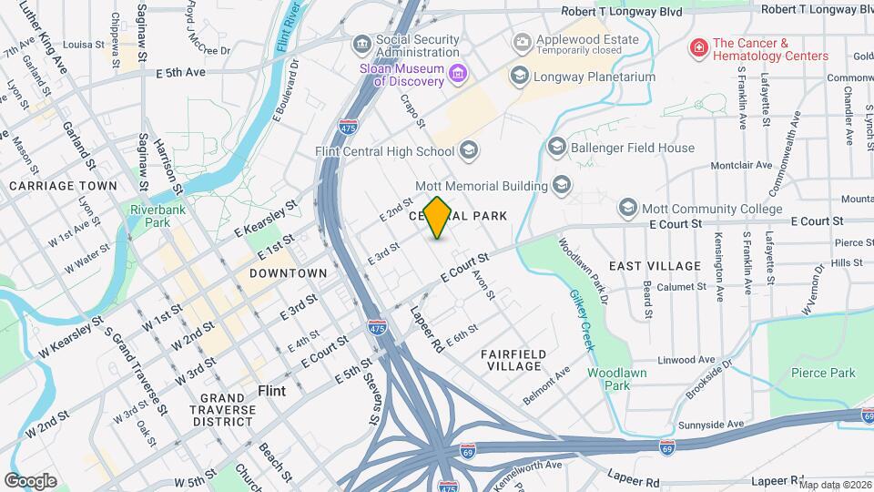 721 Thomson St Mapa y Detalles de la Ubicación