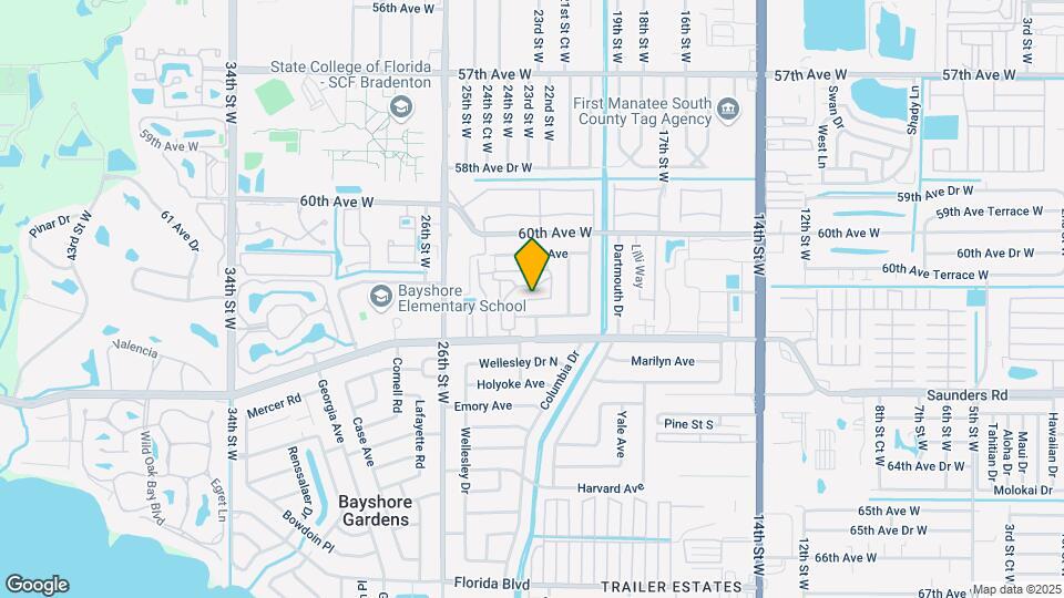 6099 Coral Way Map and Location Details
