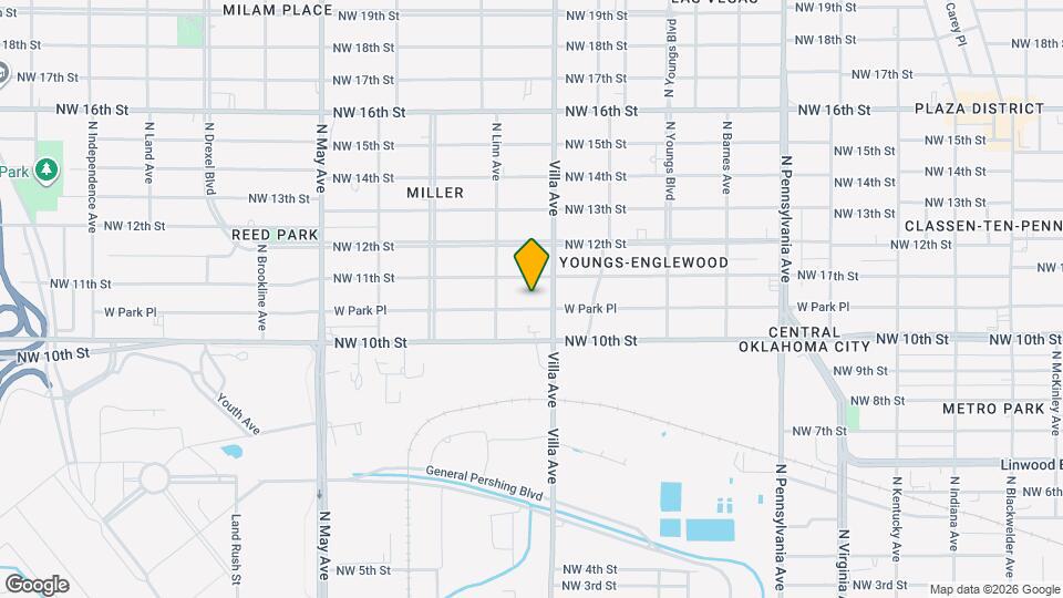 2519 W Park Pl Mapa y Detalles de la Ubicación