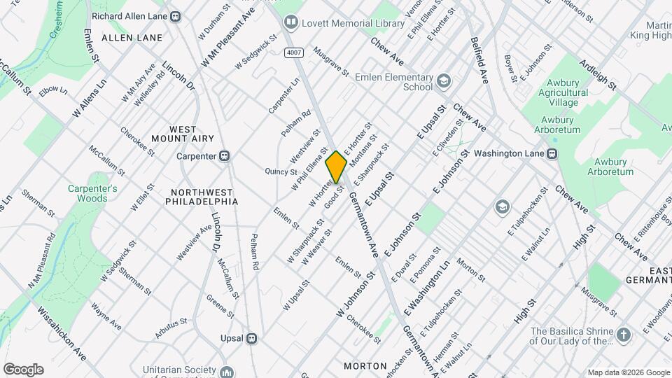 21xx Gould St Map and Location Details