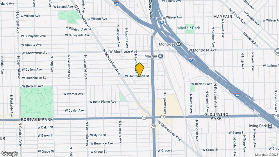 4847 W Hutchinson St Map and Location Details