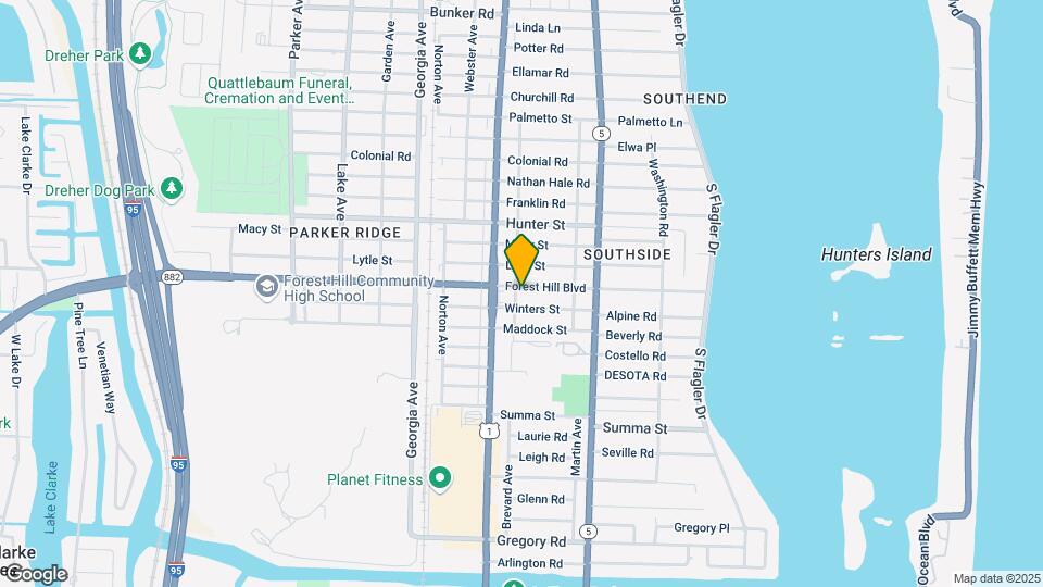 376 Forest Hill Blvd Mapa y Detalles de la Ubicación