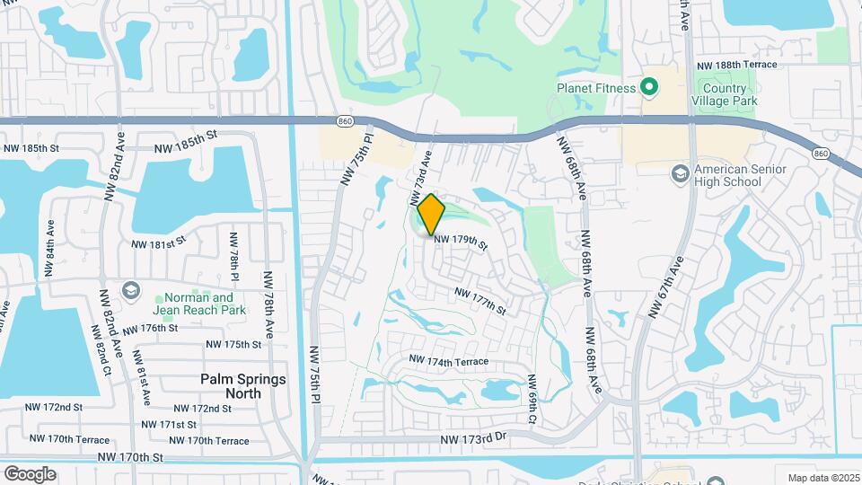 7210 NW 179th St Map and Location Details