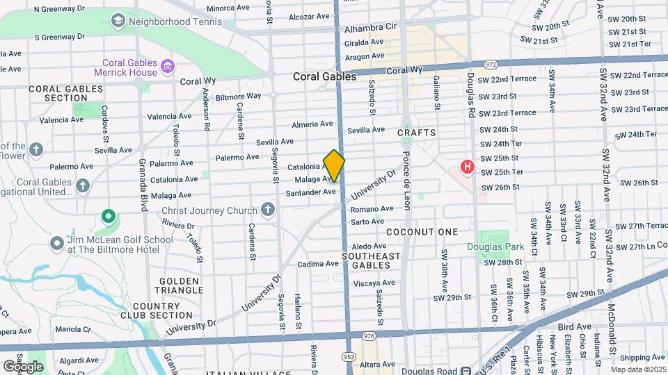 411 Santander Ave Mapa y Detalles de la Ubicación