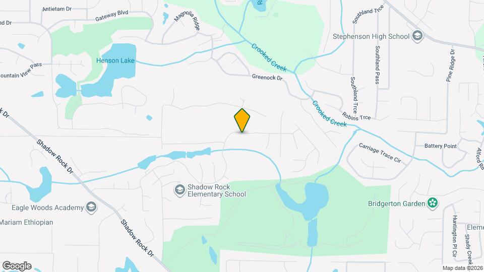 732 Shadow Lake Dr Map and Location Details