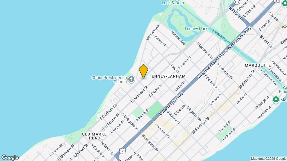 1013 E Gorham St, Unit Apt.1 Map and Location Details