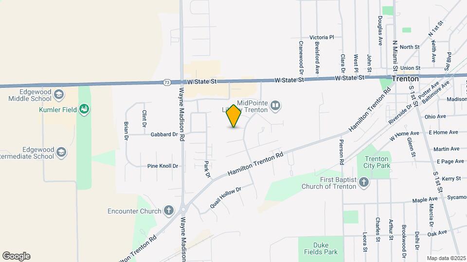 825 Walton Ct Map and Location Details