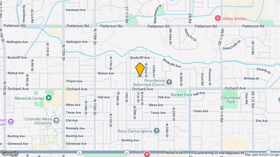 2012 N 21st St Map and Location Details
