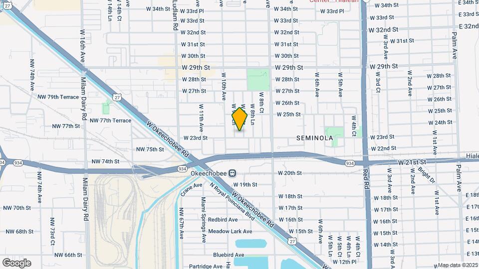 935 W 23rd St Map and Location Details