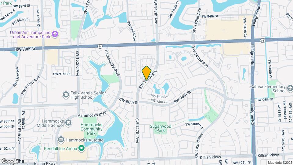 9368 SW 146th Pl Map and Location Details