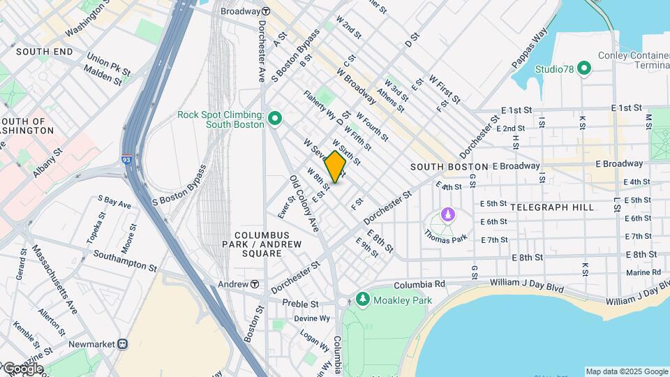 201 E St Map and Location Details