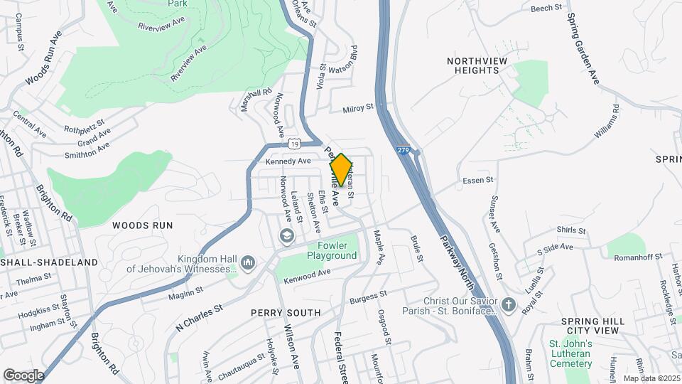 2700 Perrysville Ave Map and Location Details