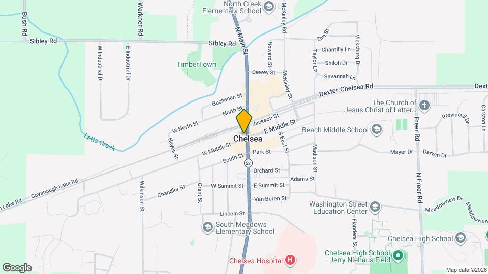 106 W Middle St, Unit 3 Mapa y Detalles de la Ubicación