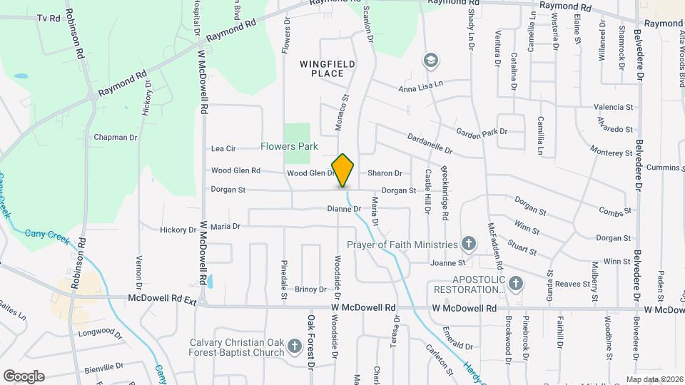 1471 Dorgan St Map and Location Details