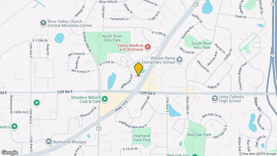 11715 Millpond Ave Map and Location Details