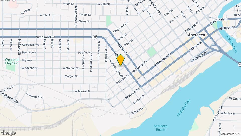 812 W 1st St Mapa y Detalles de la Ubicación