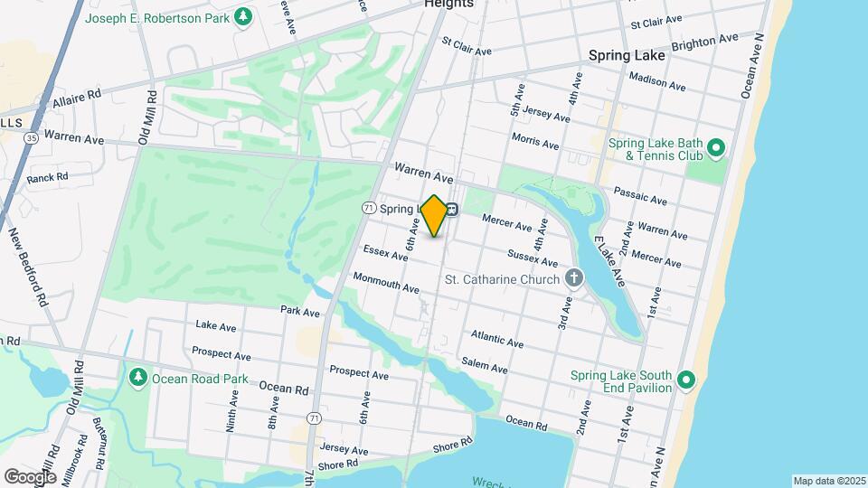 555 Sussex Ave Map and Location Details