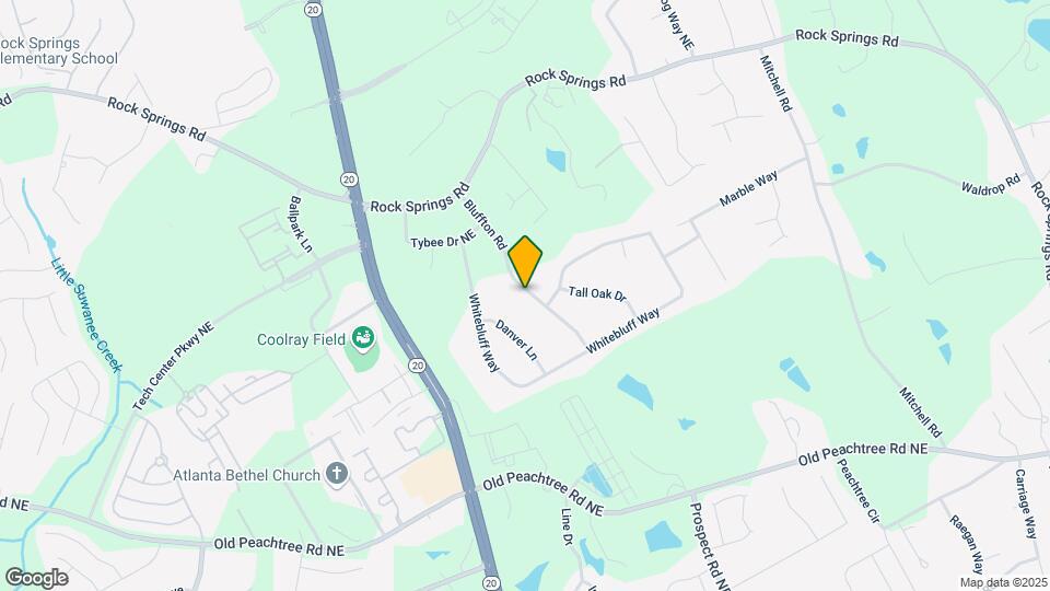 2620 Bluffton Rd Map and Location Details