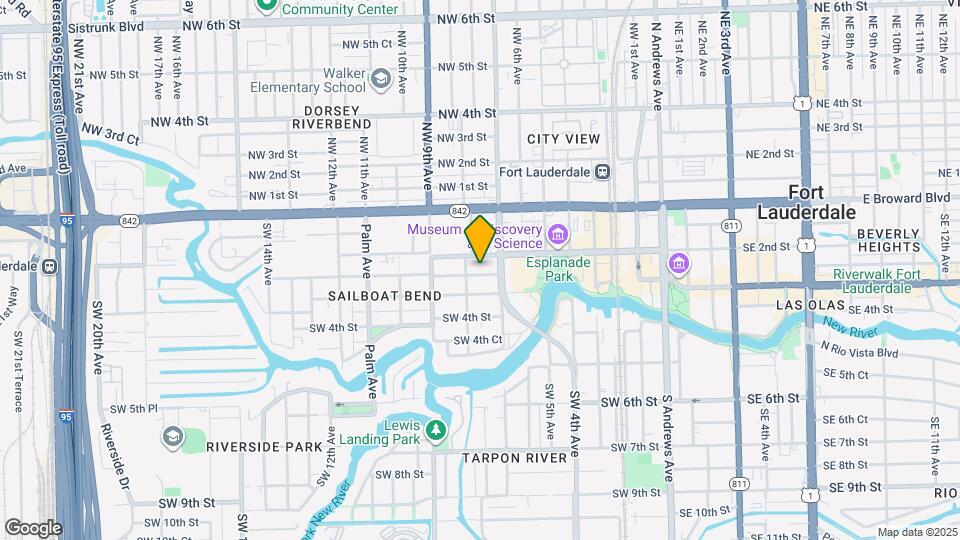 721 SW 2nd Ct Map and Location Details