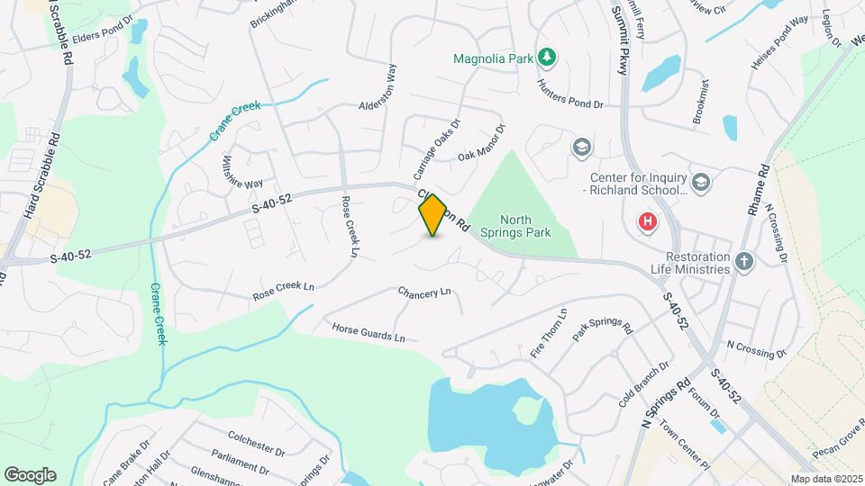 111 Parsons Mill Ln Mapa y Detalles de la Ubicación