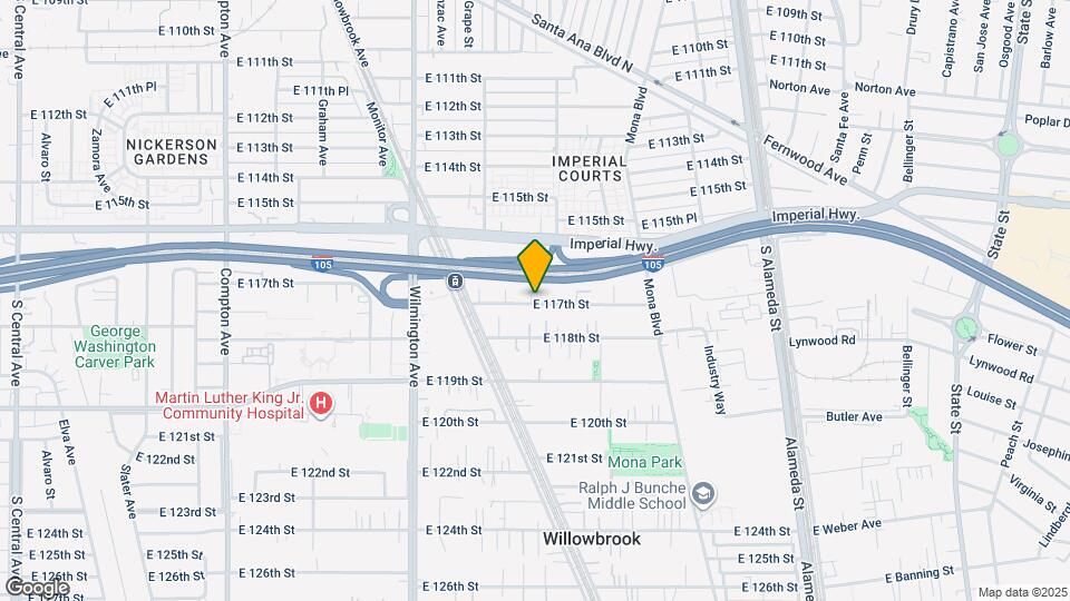 11608 Lou Dillon Ave Map and Location Details