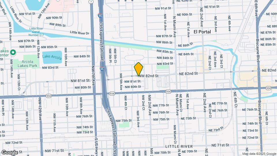 284 NW 82nd St Mapa y Detalles de la Ubicación